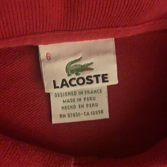 ** SOLD ** LACOSTE Polo Bundle! 3 for price of 1 ?!!! YES!!! - Picture 8 of 8